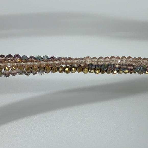 Gold Beaded Chain Necklace A NEW DAY Womens Fashion Necklace - Picture 2 of 6